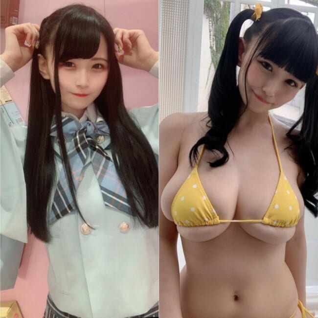 地味女子_巨乳エロ画像