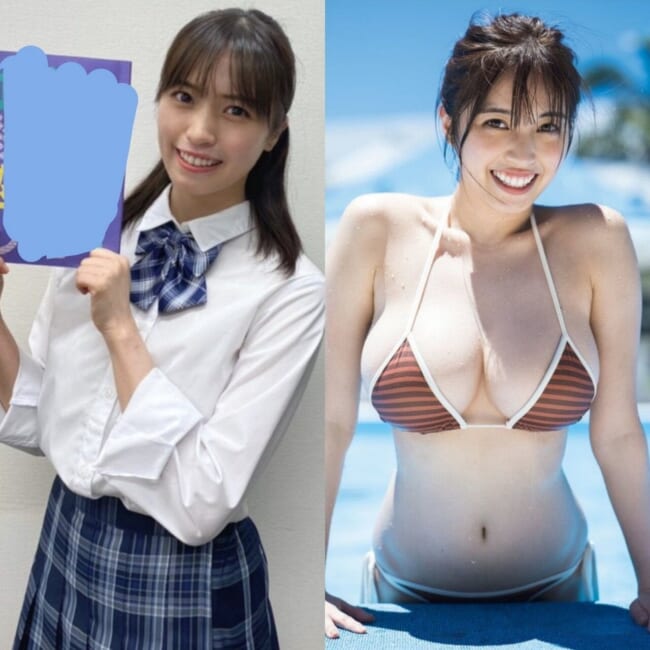 地味女子_巨乳エロ画像